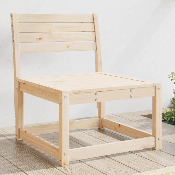 vidaXL Canapé de jardin en pin massif