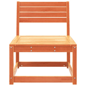 Gartensofa Kiefer Massivholz Wachsbraun