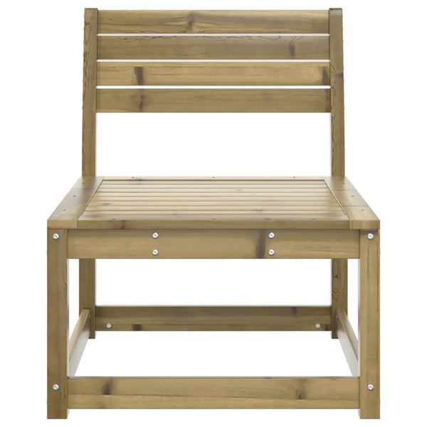 vidaXL Canapé de jardin en pin imprégné