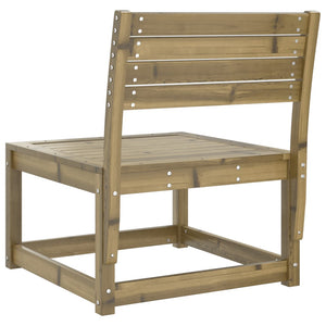 vidaXL Canapé de jardin en pin imprégné