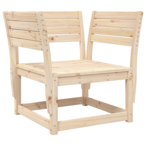 vidaXL Chaise de jardin en pin massif
