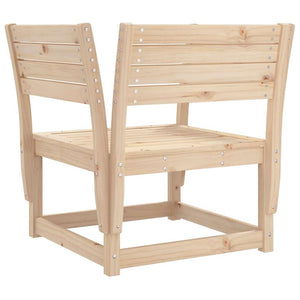 vidaXL Chaise de jardin en pin massif