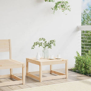 Gartenhocker aus Kiefernholz