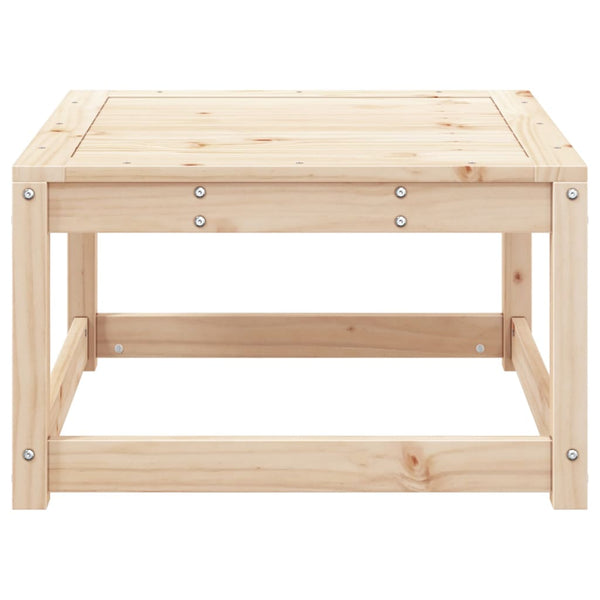 Gartenhocker aus Kiefernholz