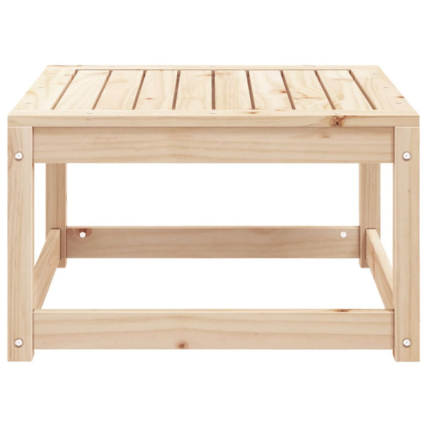 Gartenhocker aus Kiefernholz