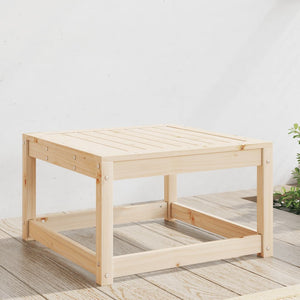 Gartenhocker aus Kiefernholz
