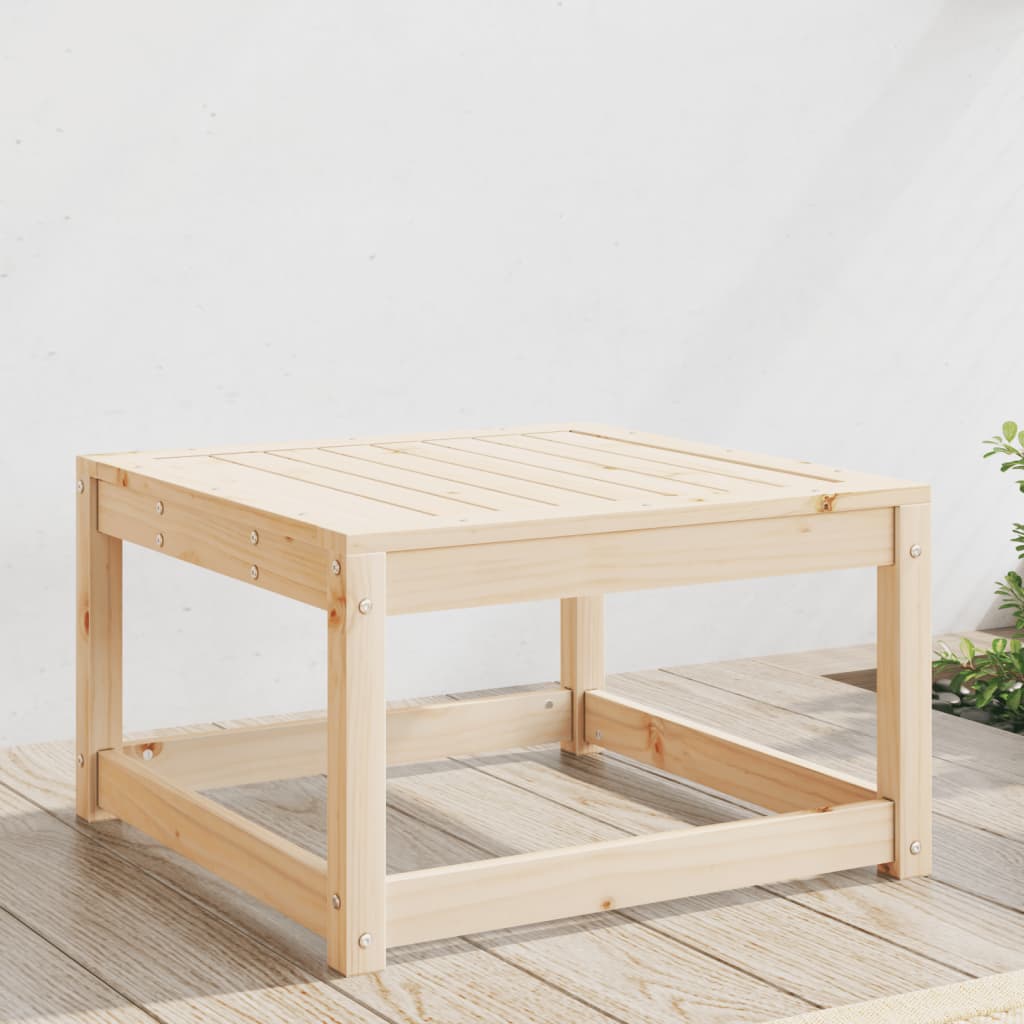 Gartenhocker aus Kiefernholz