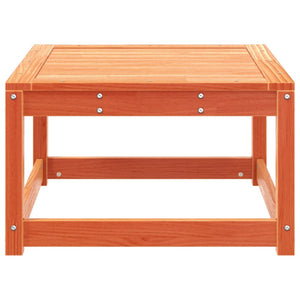 Gartenhocker Kiefer Massivholz Wachsbraun