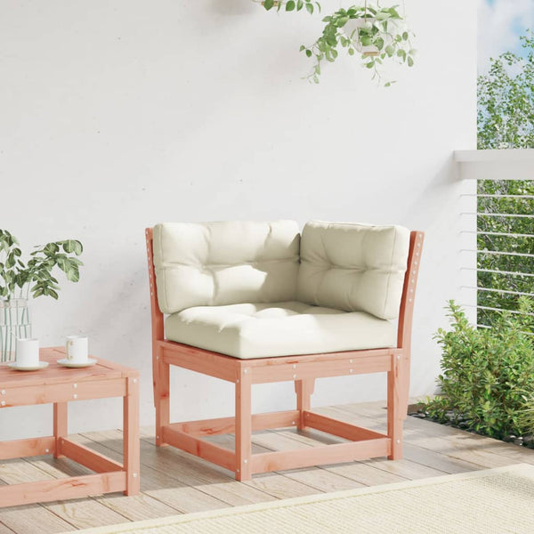 Garten Ecksofa Douglasie mit Kissen