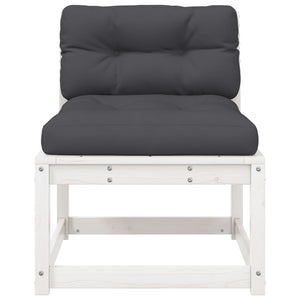 Gartensofa Kiefer Massivholz mit Kissen