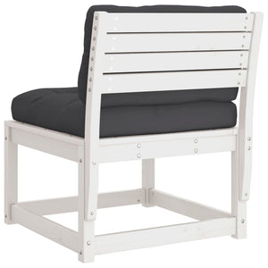 Gartensofa Kiefer Massivholz mit Kissen