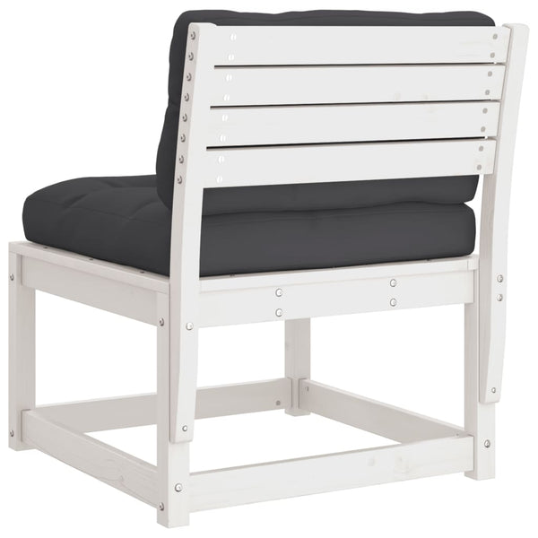 Gartensofa Kiefer Massivholz mit Kissen