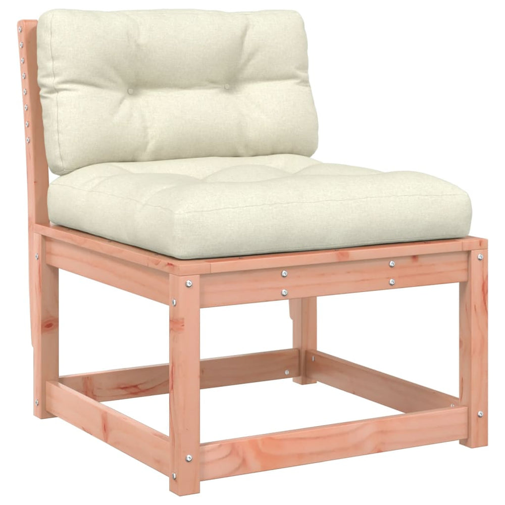vidaXL Garden Sofa with Cushions Solid Douglas Fir Wood