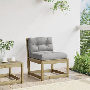 Gartensofa Kiefer Imprägniert mit Kissen