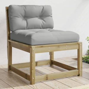 Gartensofa Kiefer Imprägniert mit Kissen