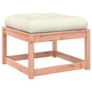 Gartenhocker Douglasie mit Kissen