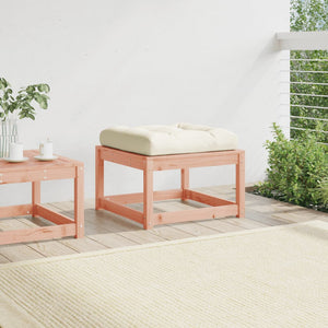 Gartenhocker Douglasie mit Kissen
