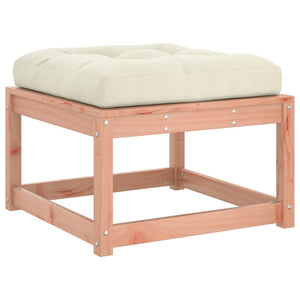 Gartenhocker Douglasie mit Kissen