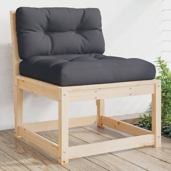 Gartensofas mit Kissen, 2er Set