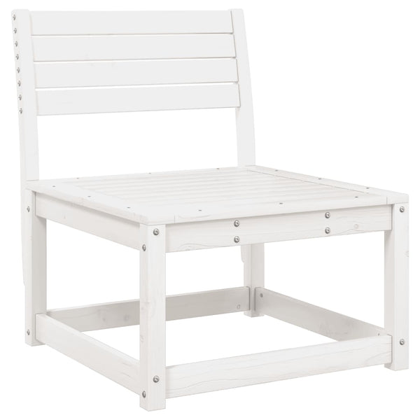 Gartensofas mit Kissen, 2er Set, Kiefer Massivholz