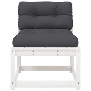 Gartensofas mit Kissen, 2er Set, Kiefer Massivholz