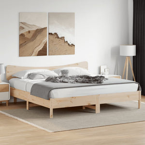 Kopfteil 200 cm Kiefer Massivholz