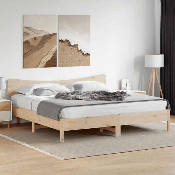 Kopfteil 200 cm Kiefer Massivholz