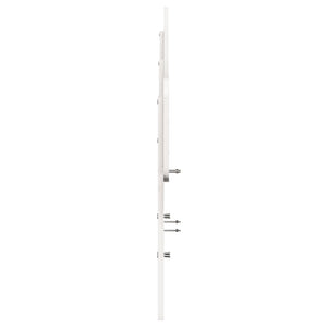 Weißes Kopfteil 200 cm Kiefer Massivholz