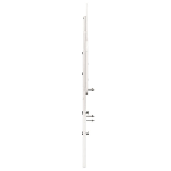Weißes Kopfteil 200 cm Kiefer Massivholz