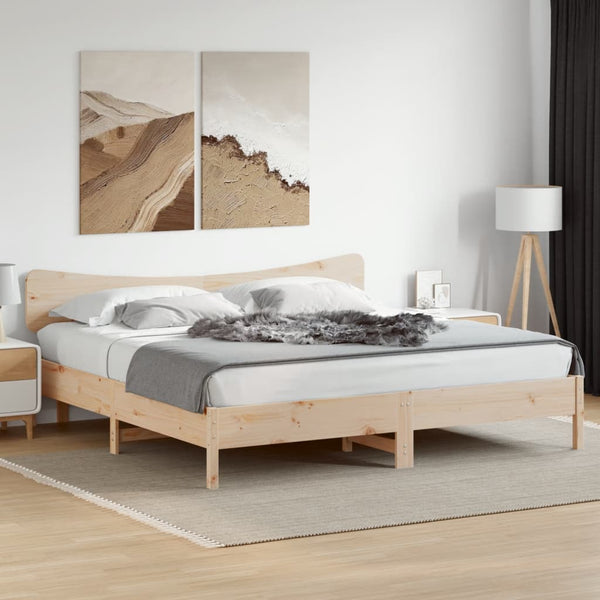 Kopfteil 180 cm Kiefer Massivholz