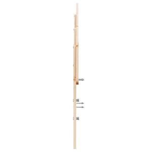 Kopfteil 180 cm Kiefer Massivholz