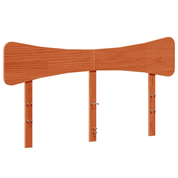 Kopfteil Wachsbraun 160cm Kiefer Massivholz