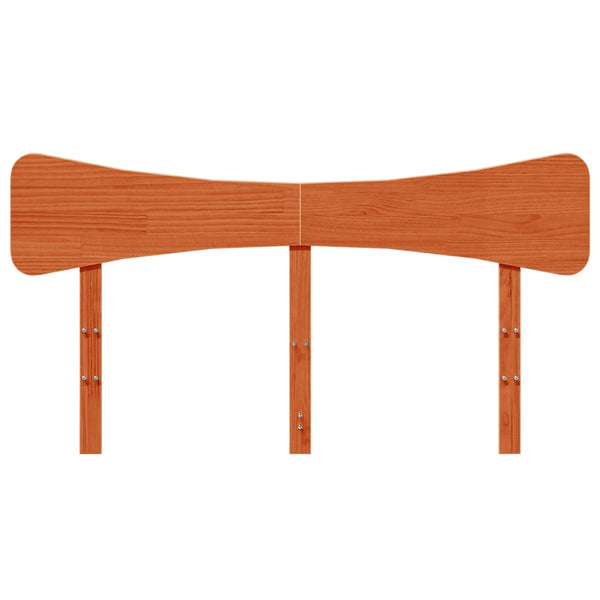 Kopfteil Wachsbraun 160cm Kiefer Massivholz