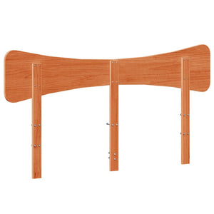 Kopfteil Wachsbraun 160cm Kiefer Massivholz