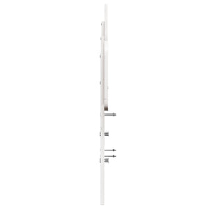 Kopfteil Weiß 150 cm Kiefer Massivholz