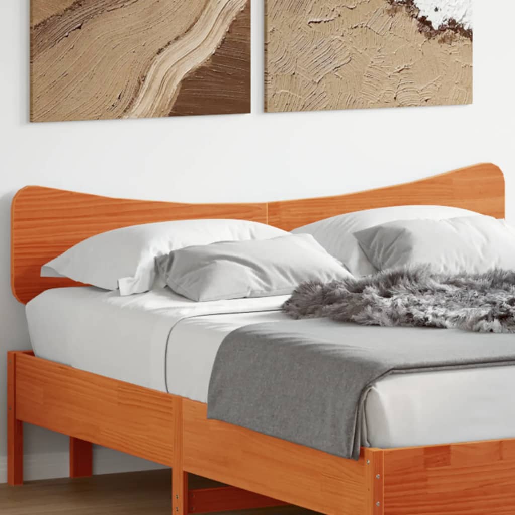 Kopfteil Wachsbraun 150 cm Kiefer Massivholz
