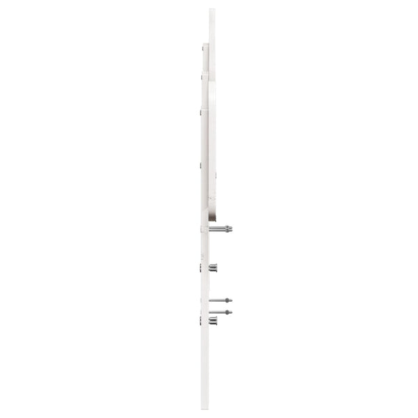 Weißes Kopfteil 140 cm Kiefer Massivholz