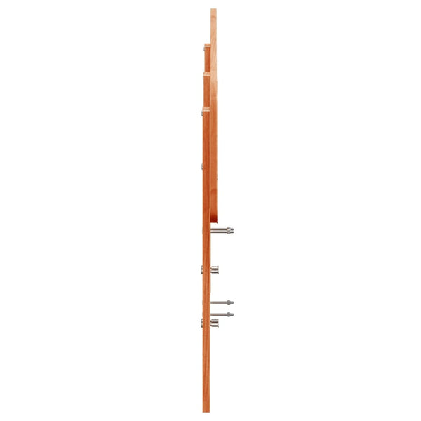Wachsbraunes Kopfteil 140 cm Kiefer Massivholz
