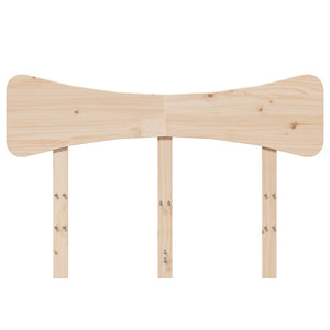 Kopfteil 135 cm Kiefer Massivholz