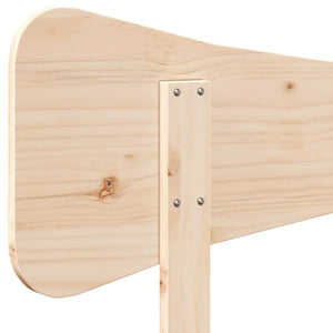 Kopfteil 135 cm Kiefer Massivholz