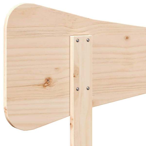 Kopfteil 135 cm Kiefer Massivholz