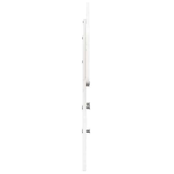Weißes Kopfteil 100 cm Kiefer Massivholz