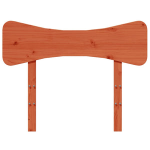 Wachsbraunes Kopfteil 100 cm Kiefer Massivholz