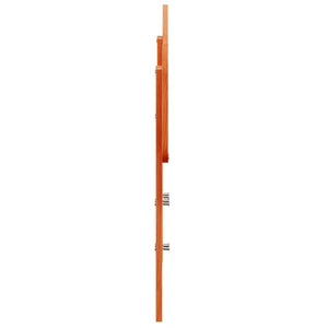 Wachsbraunes Kopfteil 100 cm Kiefer Massivholz