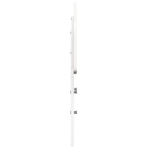 Weißes Kopfteil 90 cm Kiefer Massivholz