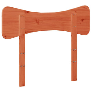Kopfteil Wachsbraun 90cm Kiefer Massivholz