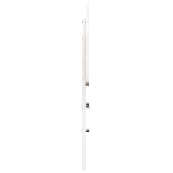Weißes Kopfteil 75 cm Kiefer Massivholz