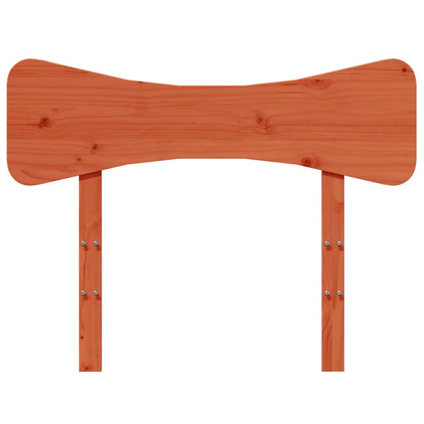 Wachsbraunes Kopfteil 75 cm Kiefer Massivholz