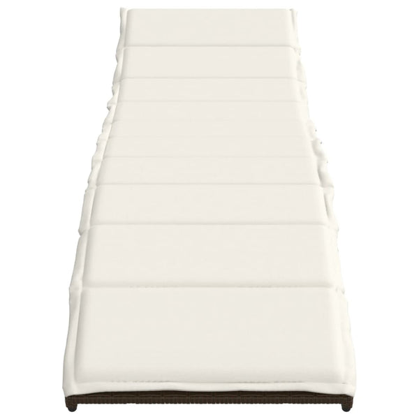 Poly Rattan Sonnenliegen 2er Set mit Tisch