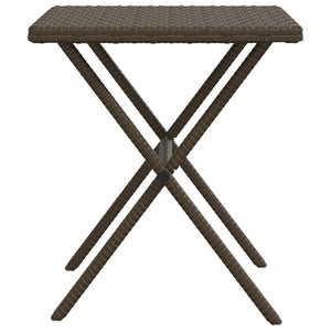 Poly Rattan Sonnenliegen 2er Set mit Tisch